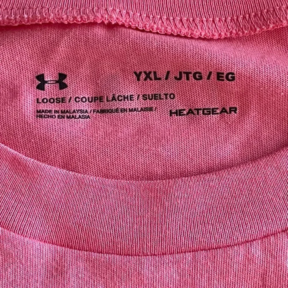 Under Armour Youth Big Logo Long Sleeve Tee